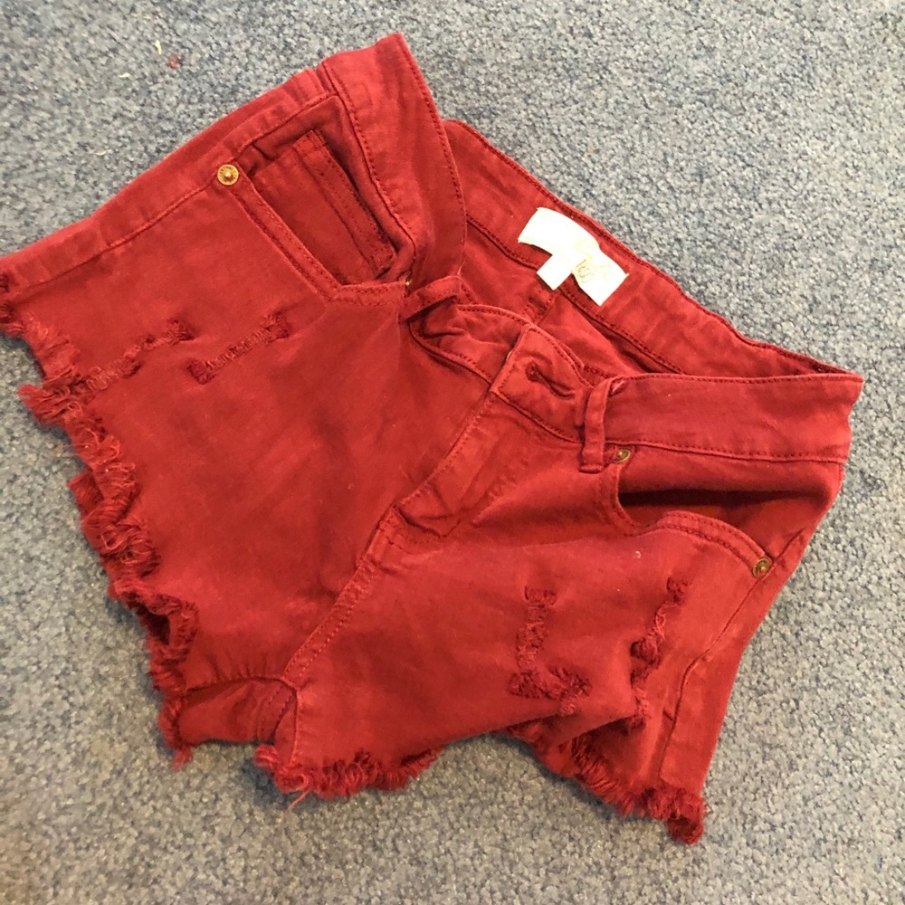 Maroon Shorts